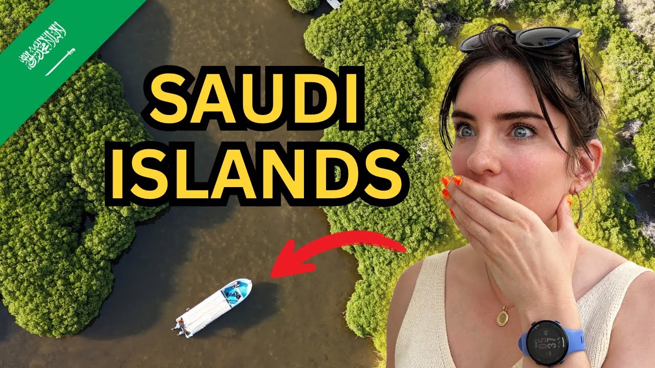 24 Hours on Saudi's TROPICAL ISLANDS 🏝️🇸🇦 (Rare Mangrove Forests)