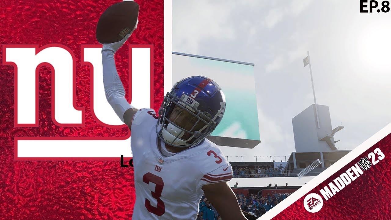 HEARTBREAK In Jacksonville Madden 23 New York Giants Franchise Ep 8 heartbreak-in-jacksonville-madden-23-new-york-giants-franchise-ep-8