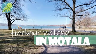 Swedish Small Town Walk - Motala harbour - Sweden Tour