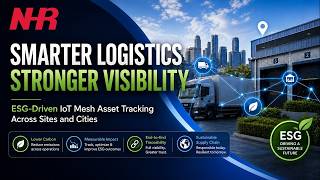 NHR T20 BLE Asset Tracker | IoT Mesh Tracking for Logistics & Cold Chain
