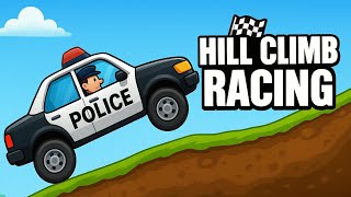 “Hill Climb Racing | Police Car Full Speed Chase 🔥🚓 | Epic Gameplay!” screenshot 5
