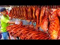 All Sold Out in Just 4 Hours !!! Popular Honey Roast Duck, Pork Ribs & Stuffed Sausage | Street Food