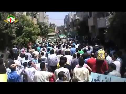 1 6  أوغاريت حمص حي الوعر القديم مظاهرات جمعة أطفال الحولة مشاعل النصر