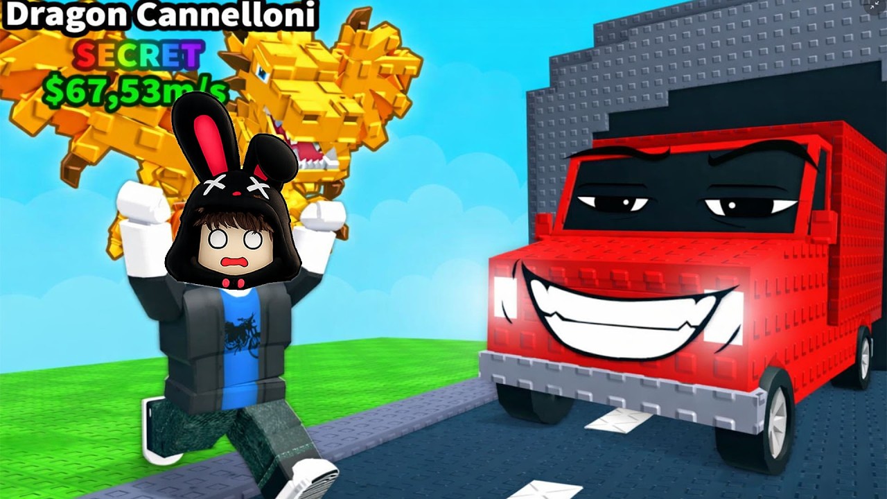 Ferix, Kezri Dan Ciko Selamatkan Brainrot Dari Mobil! ROBLOX