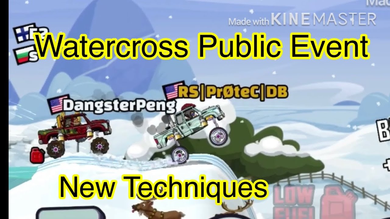 Watercross Public Event New Techniques HCR2 YouTube