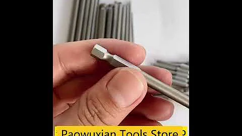 S2 Steel Magnetic Screw Driver Bit 200mm Length Ball Head Hexagon Screwdriver Set H3 H4 H5 H6 H8 H10