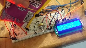 Arduino - LM35 - RGB - LCD Display