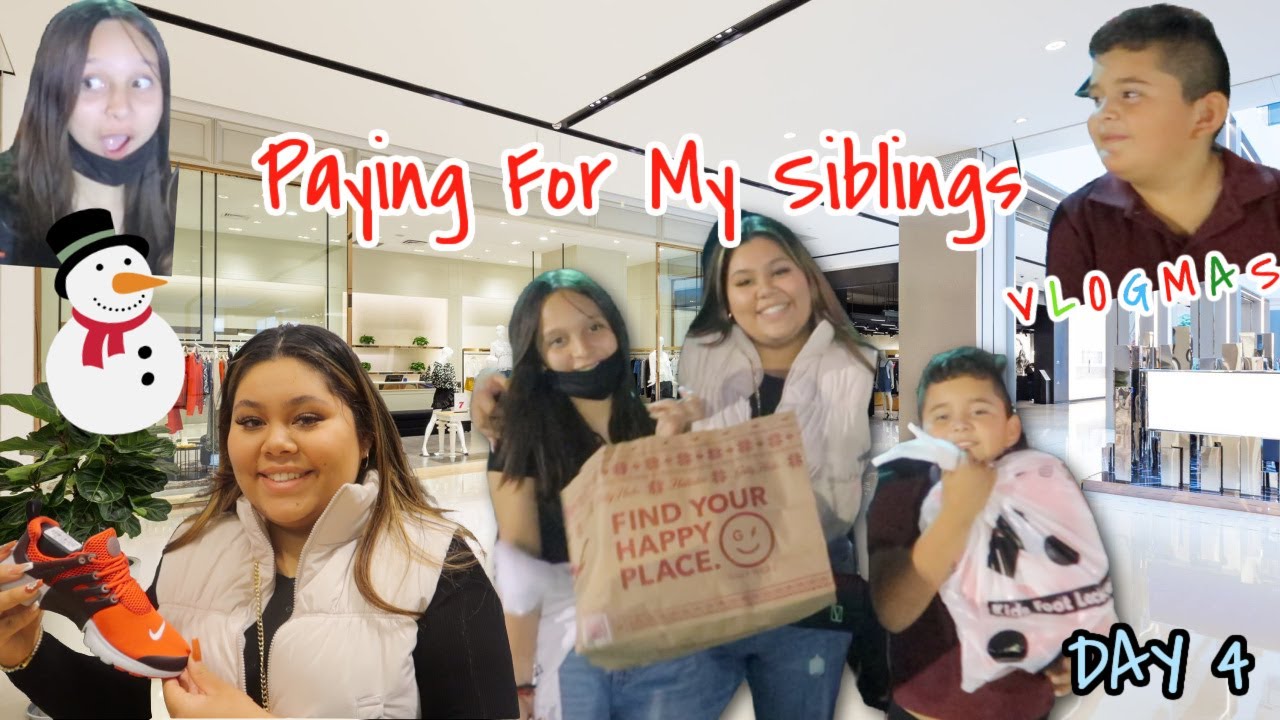 I PAID FOR TITO & NELY'S MALL SHOPPING SPREE *WITH A TWIST* | SIBLING TINGZZ