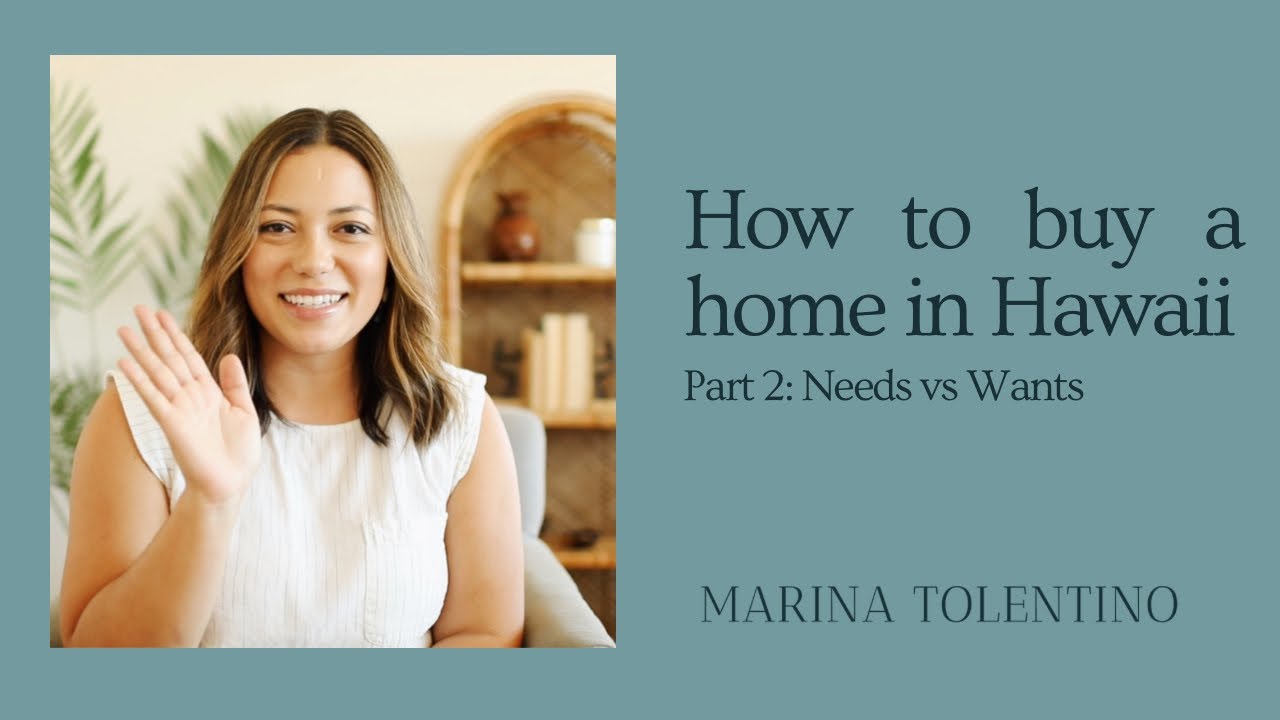 Buying a House in Hawaii Part 2 NEEDS VS WANTS YouTube