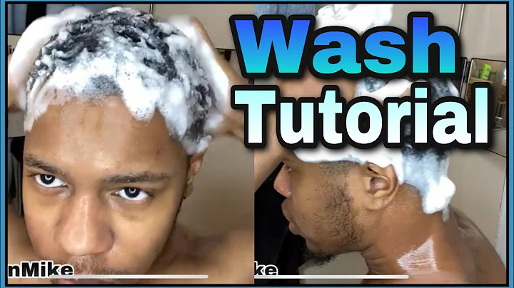 HOW TO DO THE WASH N STYLE FOR 360 WAVES | How to wash your waves