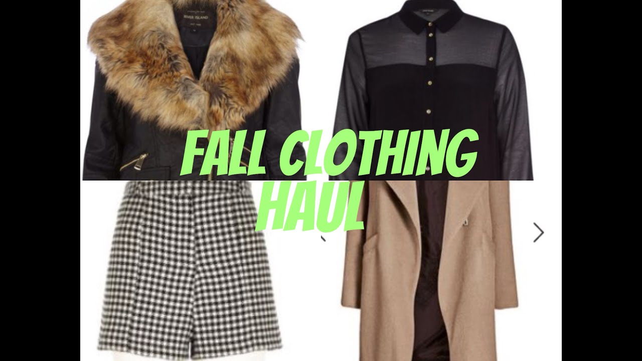 FALL CLOTHING HAUL || River Island, Next & New Look