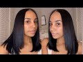 AT HOME SILK PRESS ROUTINE | CURLY TO STRAIGHT | Sierra Brooke