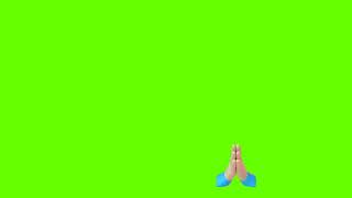 Thank You Emoji Green Screen 🙏