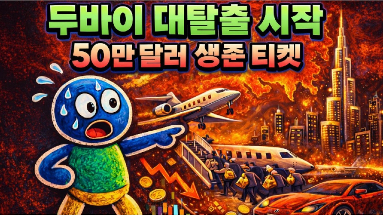 두바이 ‘50만 달러 탈출 티켓’ 전쟁…슈퍼리치가 먼저 도망친 이유