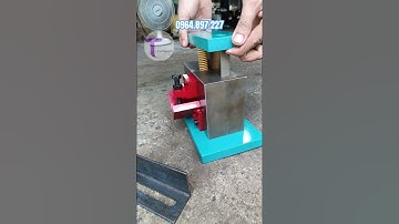 Khuôn cắt V  thiết kế gắn máy thủy lực dập đột #shorts