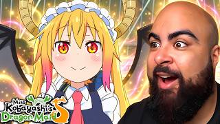 BEACH EPISODE!! | Miss Kobayashi's Dragon Maid Episode 7 REACTION!