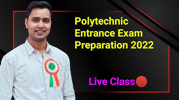 Polytechnic Entrance Exam Preparation 2022 | Live Class | Maths | Raceva Academy