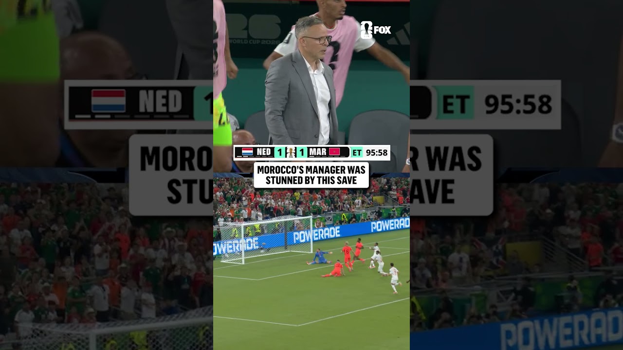 Verbruggen left Mohamed Ouahbi speechless after this save 😳