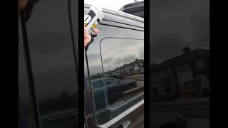 VW T5 Transporter side window leak water fix