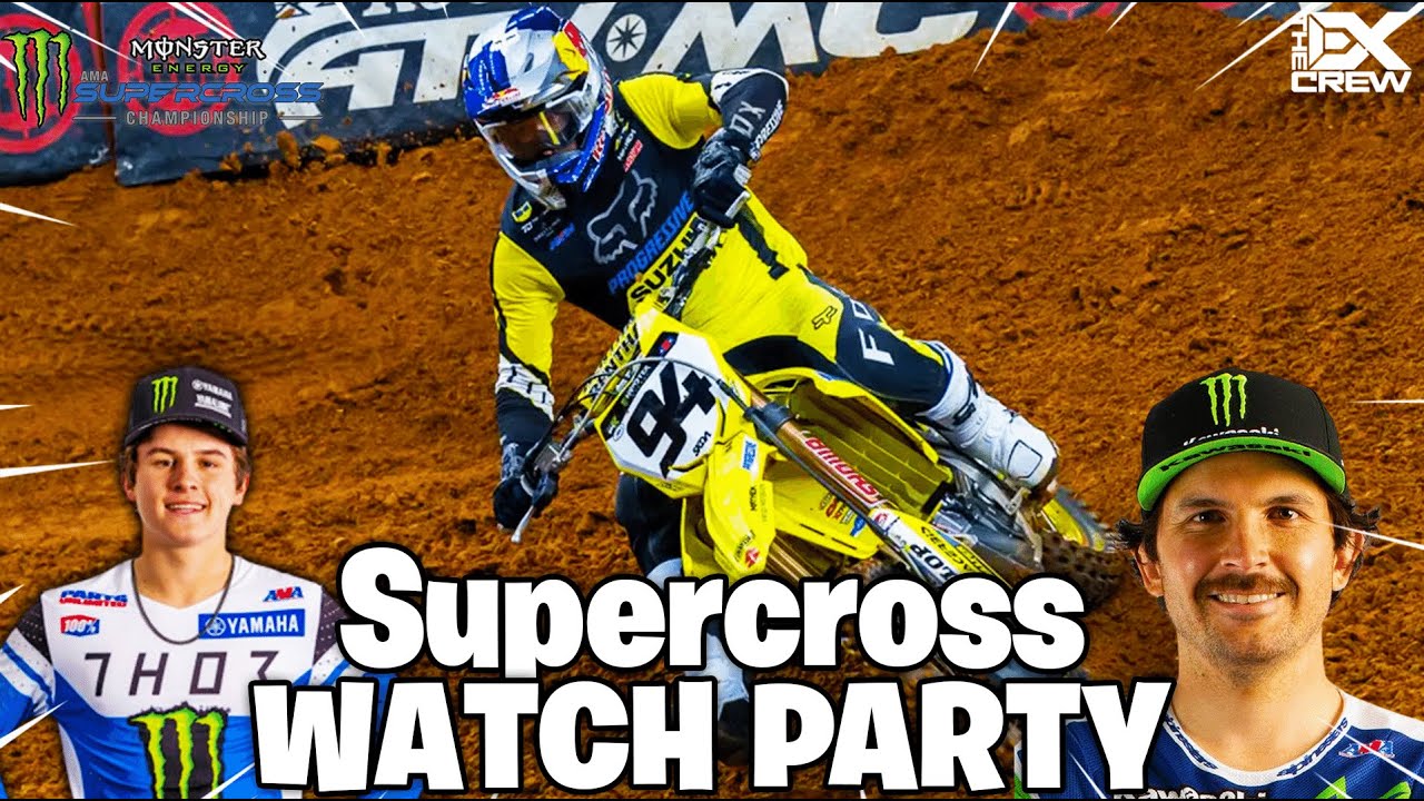ARLINGTON SUPERCROSS WATCH PARTY! TRIPLE CROWN!! YouTube