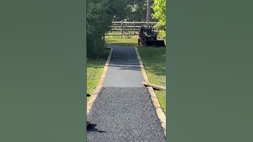 #paving #blacktop #asphalt paving a pathway