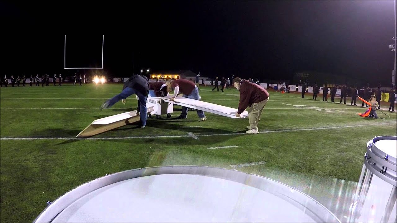 Valley HS Band GoPro View 10/23/2015 vs. Marple