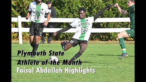 Faisal Abdallah PSU Male Athlete of the Month (Oct...