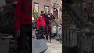 Big Daddy Kane Performing Aint No Half Steppin With His Son.