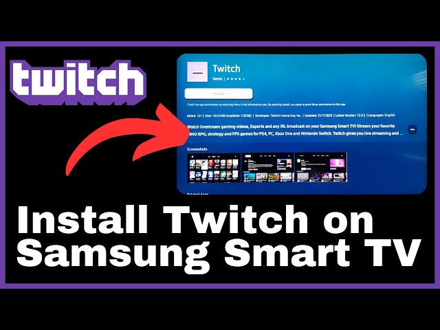 GitHub - Sch3lp/twitch-smart-tv: Samsung SmartTV App to watch