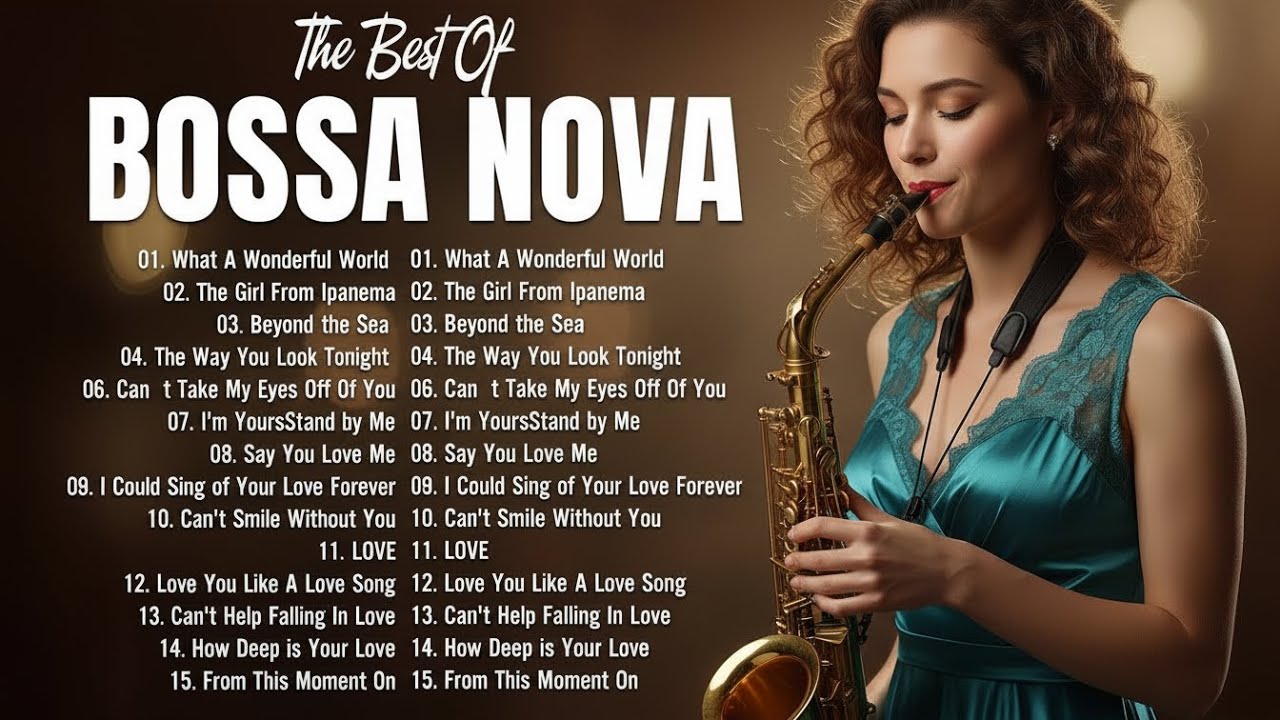 🌞 Palm Breeze Bossa Nova Covers 2025 🎶 Smooth Jazz for Refreshing Days
