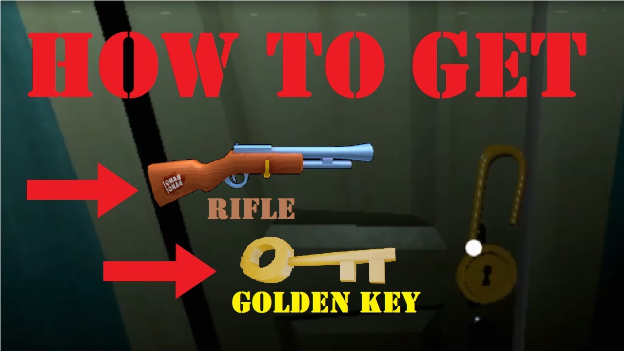 Hello Neighbor Rifle How to Get GOLDEN KEY and the RIFLE! – Hello Neighbor Alpha 3 Gameplay ...