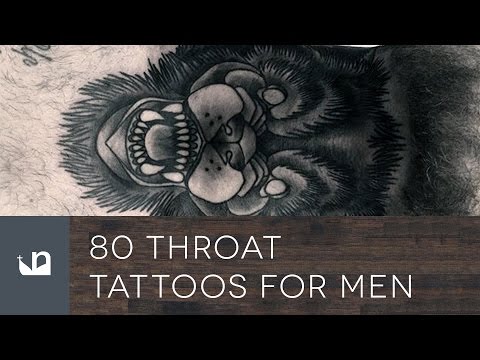 80 Throat Tattoos For Men