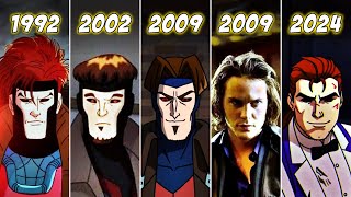 Gambit Evolution in Movies &amp; Cartoons (1992-2024) - X-Men &#39;97