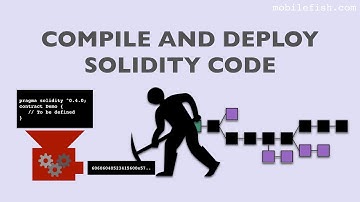 Compile and deploy solidity code