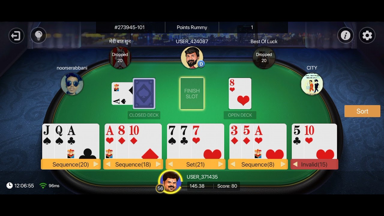 🤑rummy pro point game win 😱 - YouTube