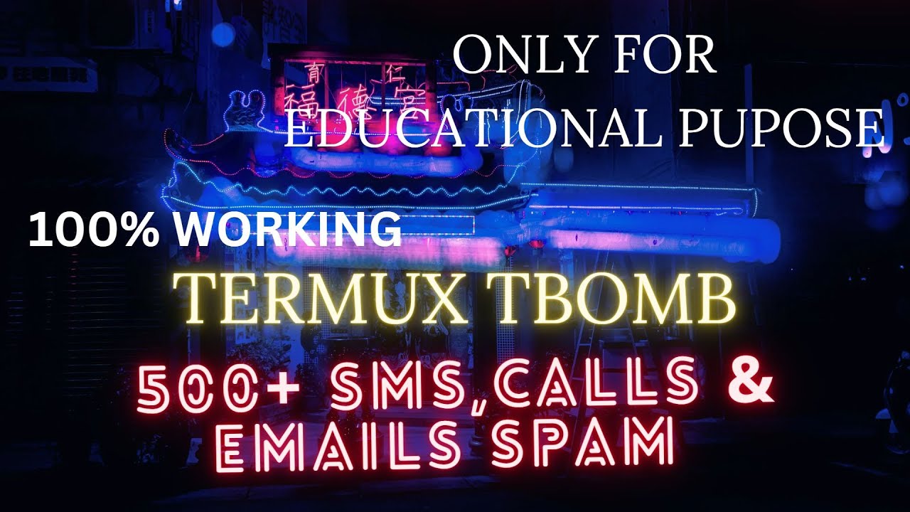 SMS AND CALL BOMBING BY TERMUX. Sms bombing , call bombing , email bombing , 500+ sms call email
