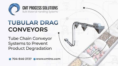 Tubular Drag Chain Conveyors by Chain-Vey®