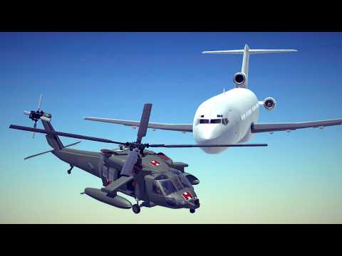Airplane Crashes, Midair Collisions & Dogfights #13 | Besiege