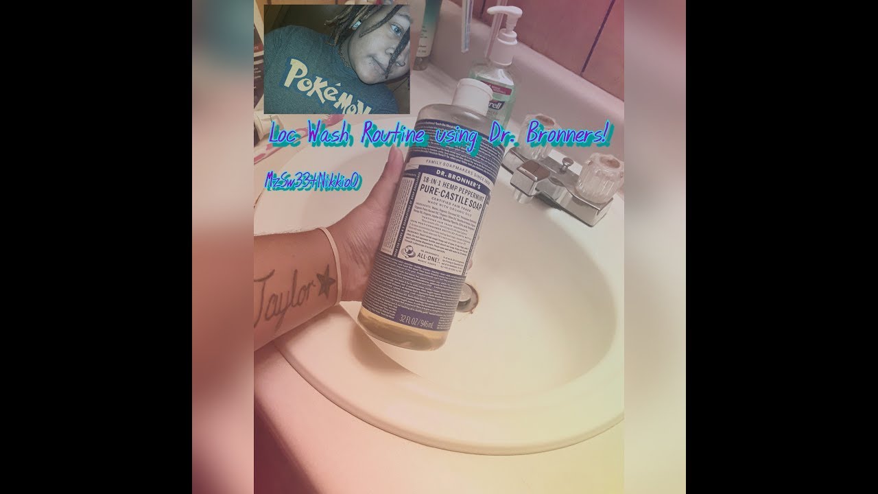 My Loc/Dreads Wash Routine using Dr Bronners! YouTube