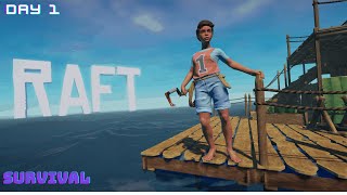 🔴 Raft 🔴მარტოდ ზღვაში N1