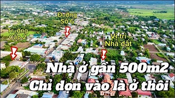 GẦN 500M2 NHÀ VÀ VỊ TRÍ NÀY QUÁ ĐÁNG SỐNG. chị HÀ di chuyển chổ ở nên cần bán lại căn nhà của mình
