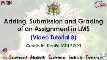 8 Adding, Submission and Grading of an Assignment in Learning Management System