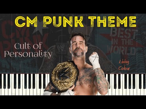 WWE: CM Punk Theme Song - Cult Of Personality - WWE, Living Colour