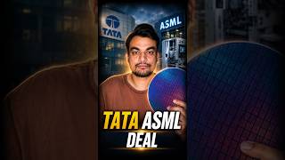 Tata Electronics, ASML join hands for semiconductor manufacturing in India #shorts