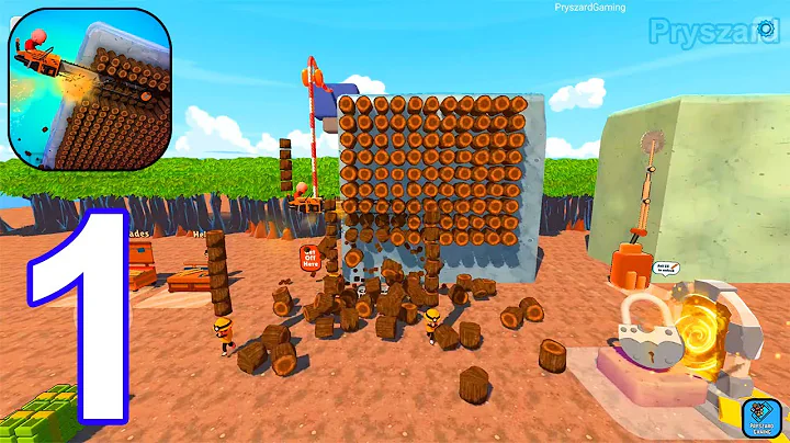 Wood Cutter 3D - Gameplay Walkthrough Part 1 Wood Chooper Idle Lumberjack (Android, iOS)