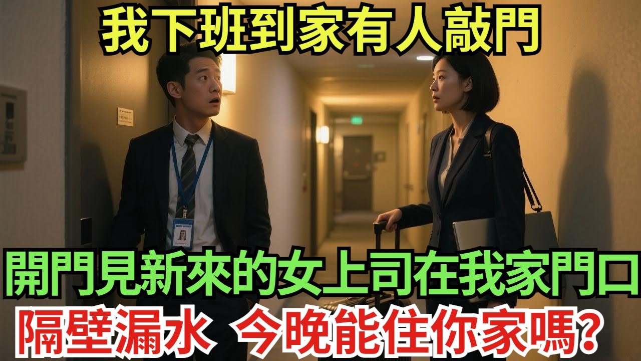 我下班到家有人敲門，開門見新來的女上司在我家門口，隔壁漏水，今晚能住你家嗎？#真實故事#案件#奇聞#故事#奇聞觀察室#奇聞#真相#奇聞軼事#談笑娛生