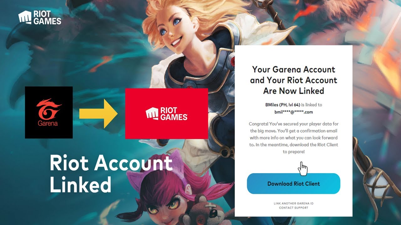 How to Transfer Garena Account to Riot Account; How to Migrate