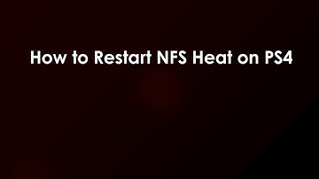How to Restart NFS Heat on PS4