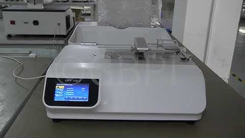Model GM-6 Coefficient of Friction Tester(COF)