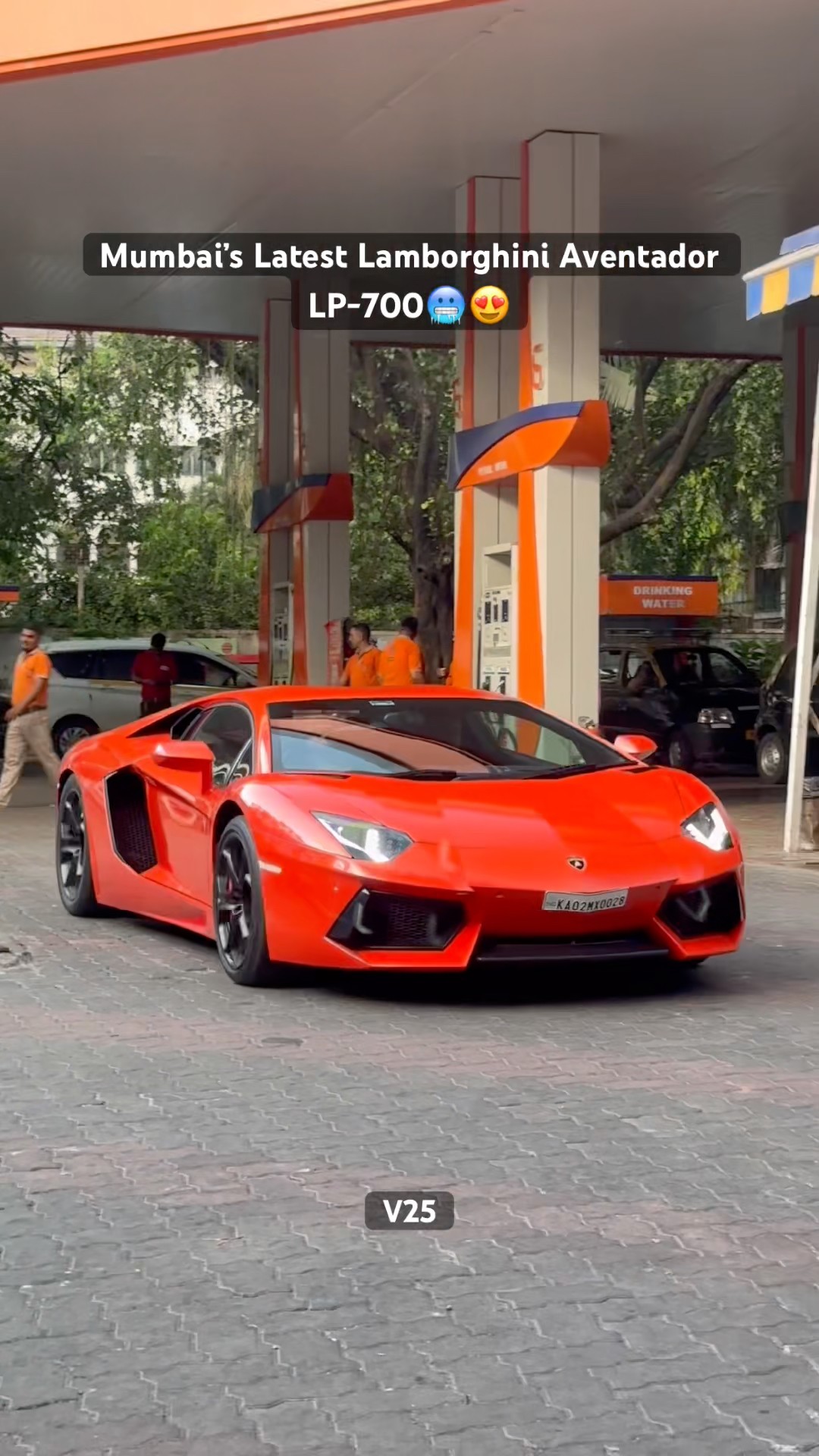レアインディL7 / Prepare For The Taking Mumbai's Latest Lamborghini Aventador LP-700🥶 #cars #motivation